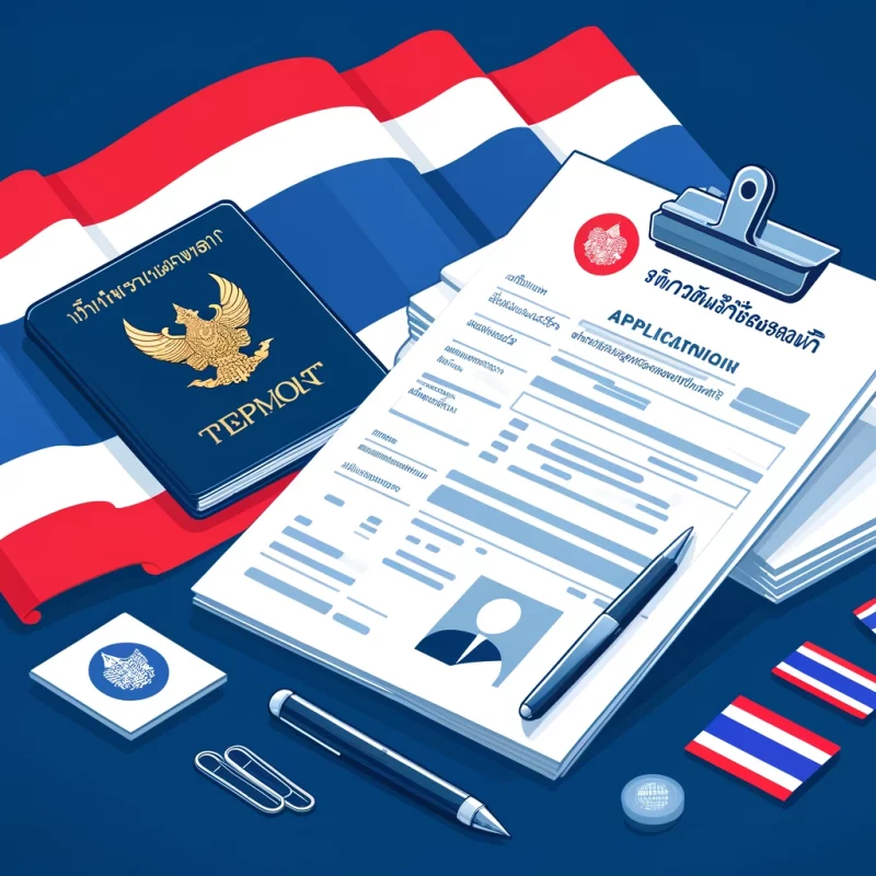 Thai work permit process